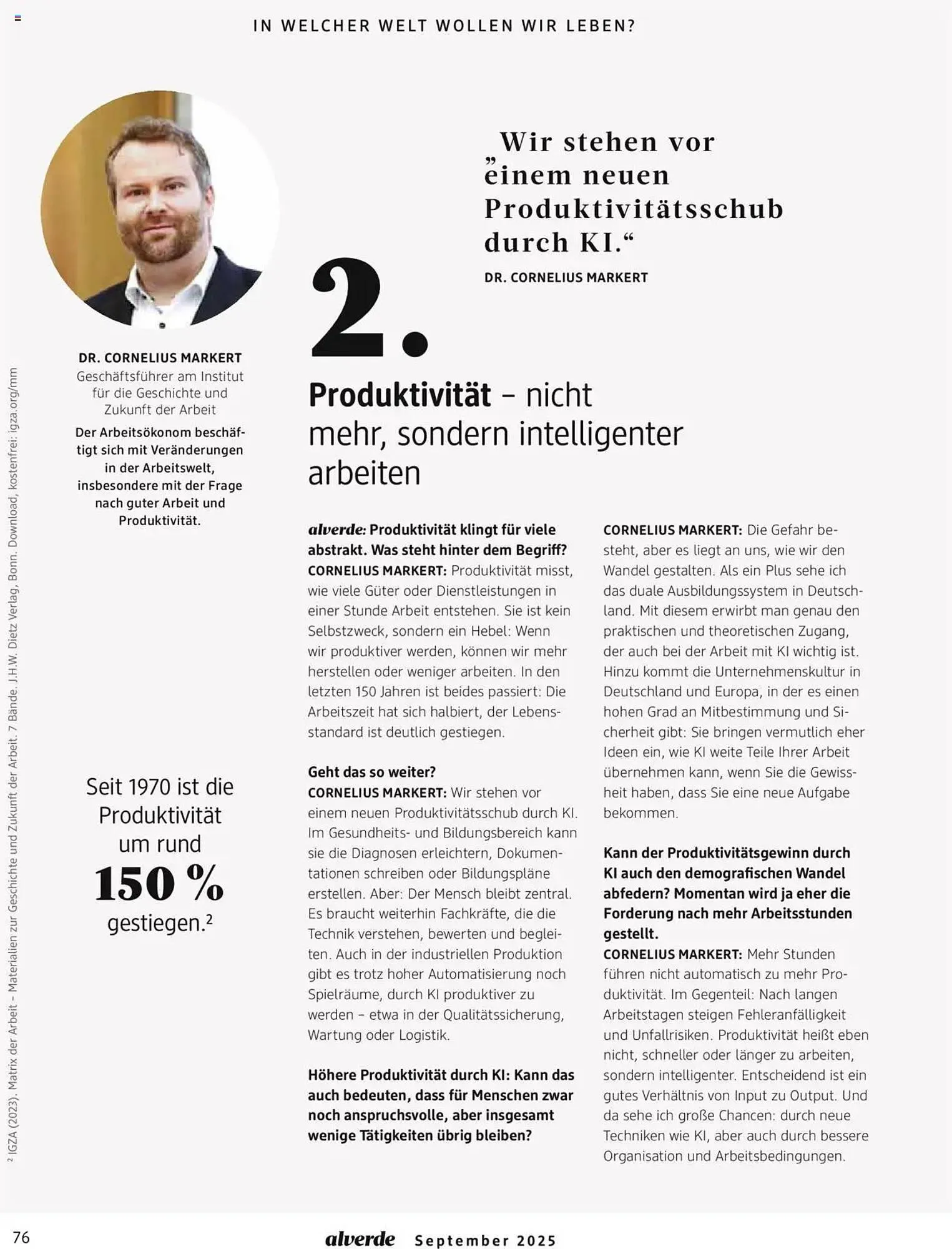 dm drogerie Magazin von 1. September bis 30. September 2025 - Prospekt seite 76