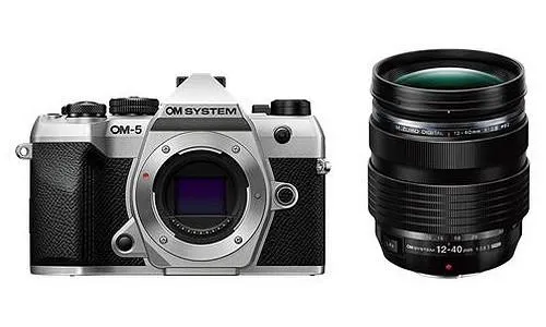 OM SYSTEM OM-5 Mark II + 12-40/2,8 PRO II silber
