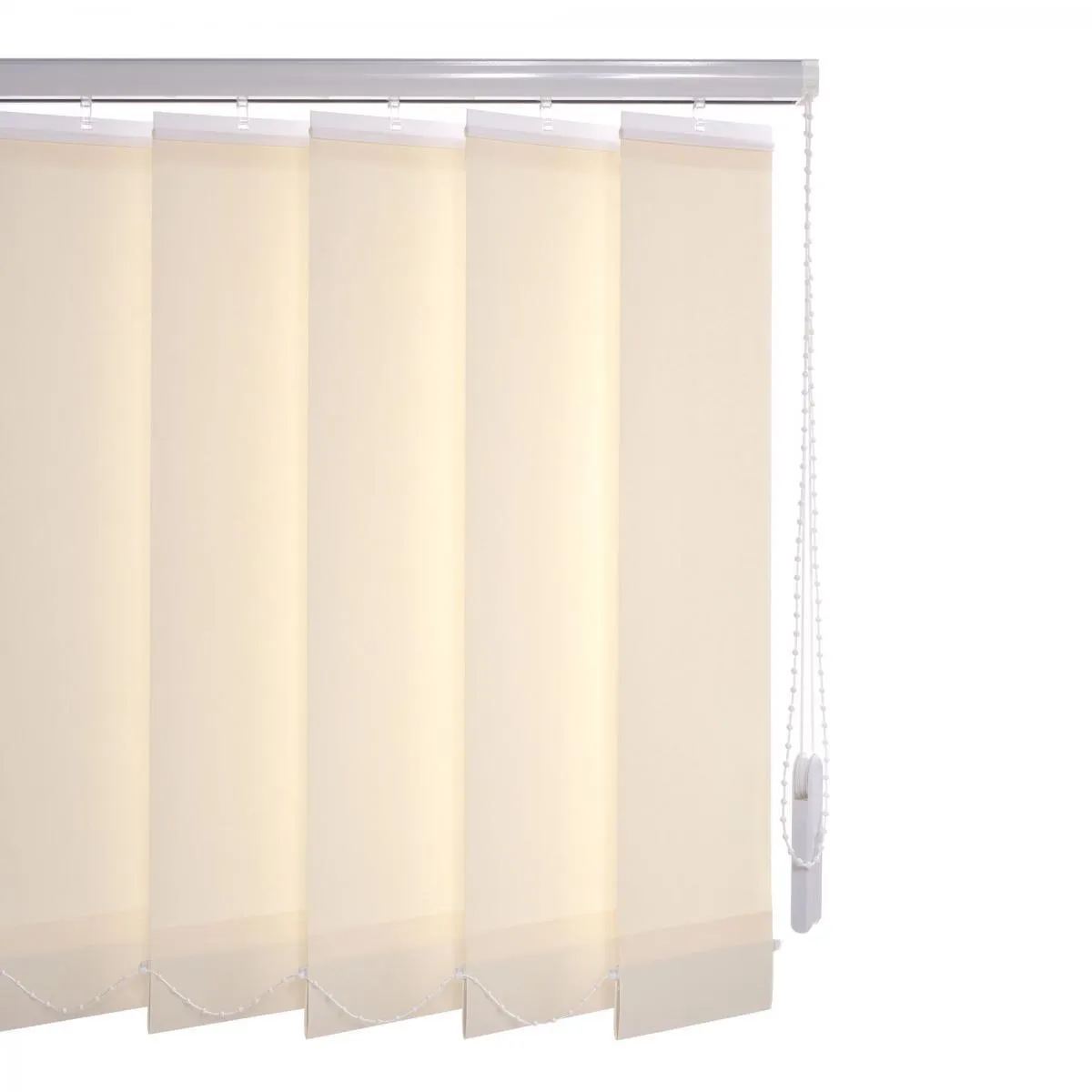 Schiebevorhang 100 x 250 cm beige 89 mm