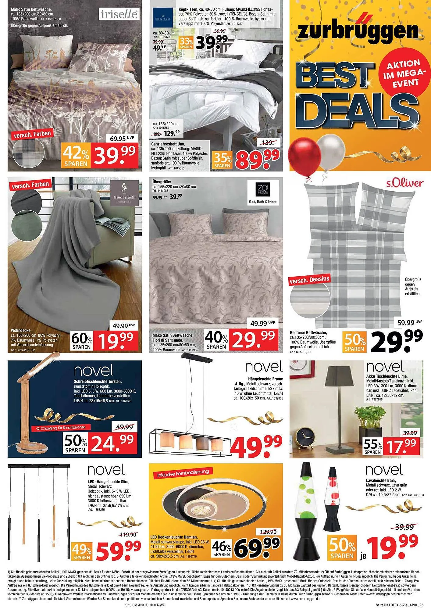 Zurbrüggen Prospekt von 28. März bis 12. April 2025 - Prospekt seite 3