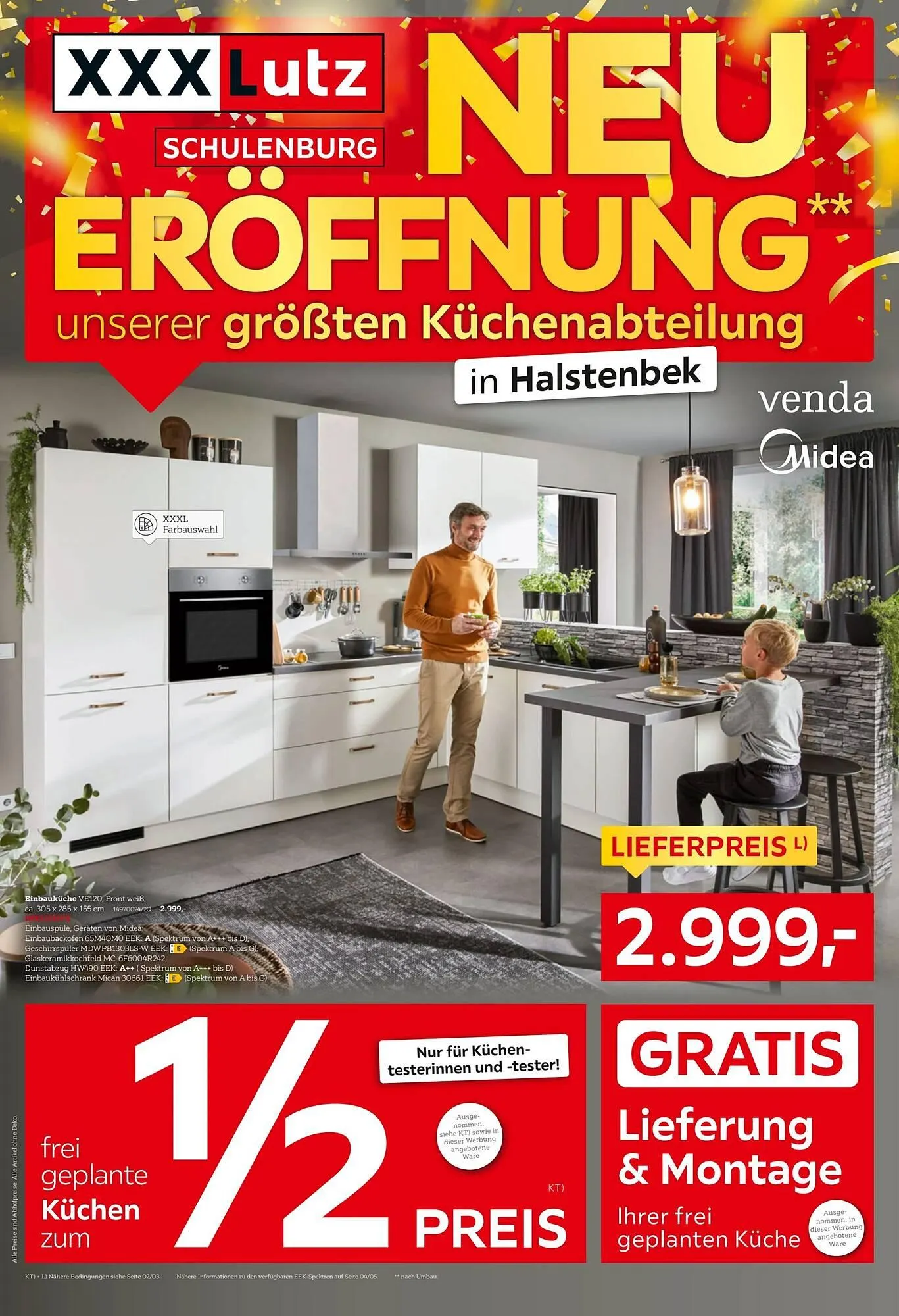 XXXLutz Prospekt von 7. April bis 5. Mai 2025 - Prospekt seite 1