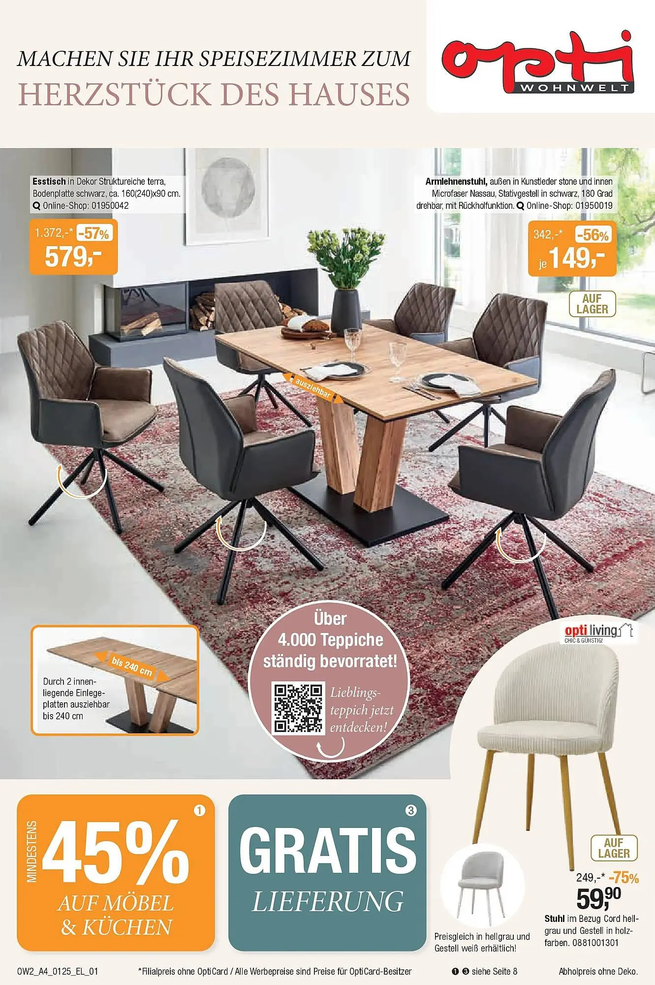 Opti Wohnwelt Prospekt - 1