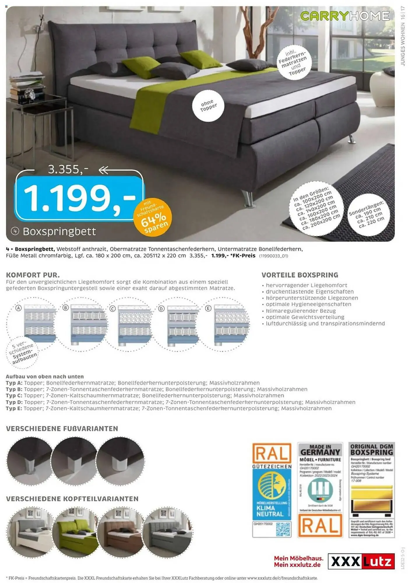 XXXLutz Prospekt von 30. November bis 14. Dezember 2025 - Prospekt seite 17