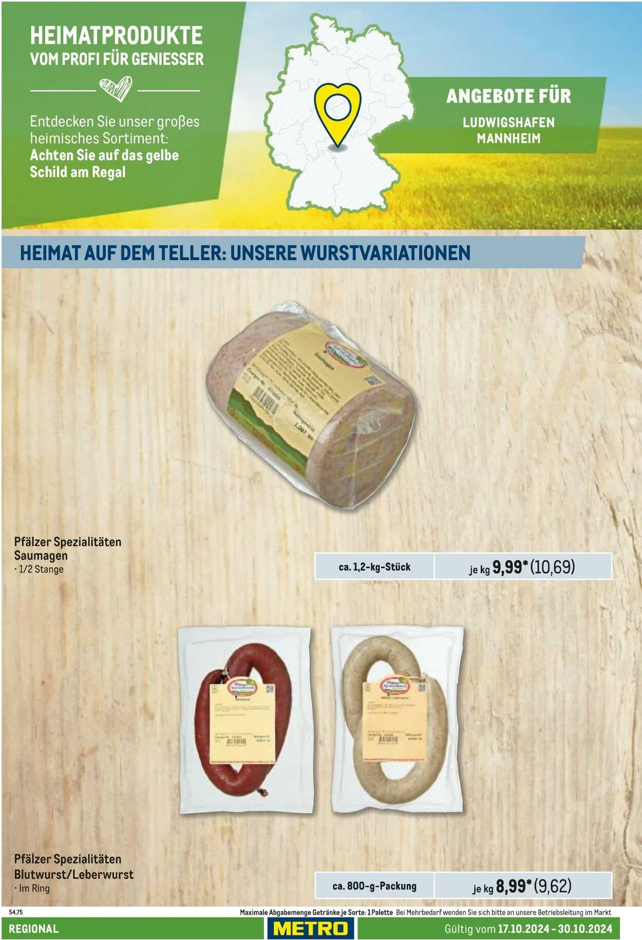 Metro Aktueller Prospekt von 10. Juli bis 24. Juli 2025 - Prospekt seite 94