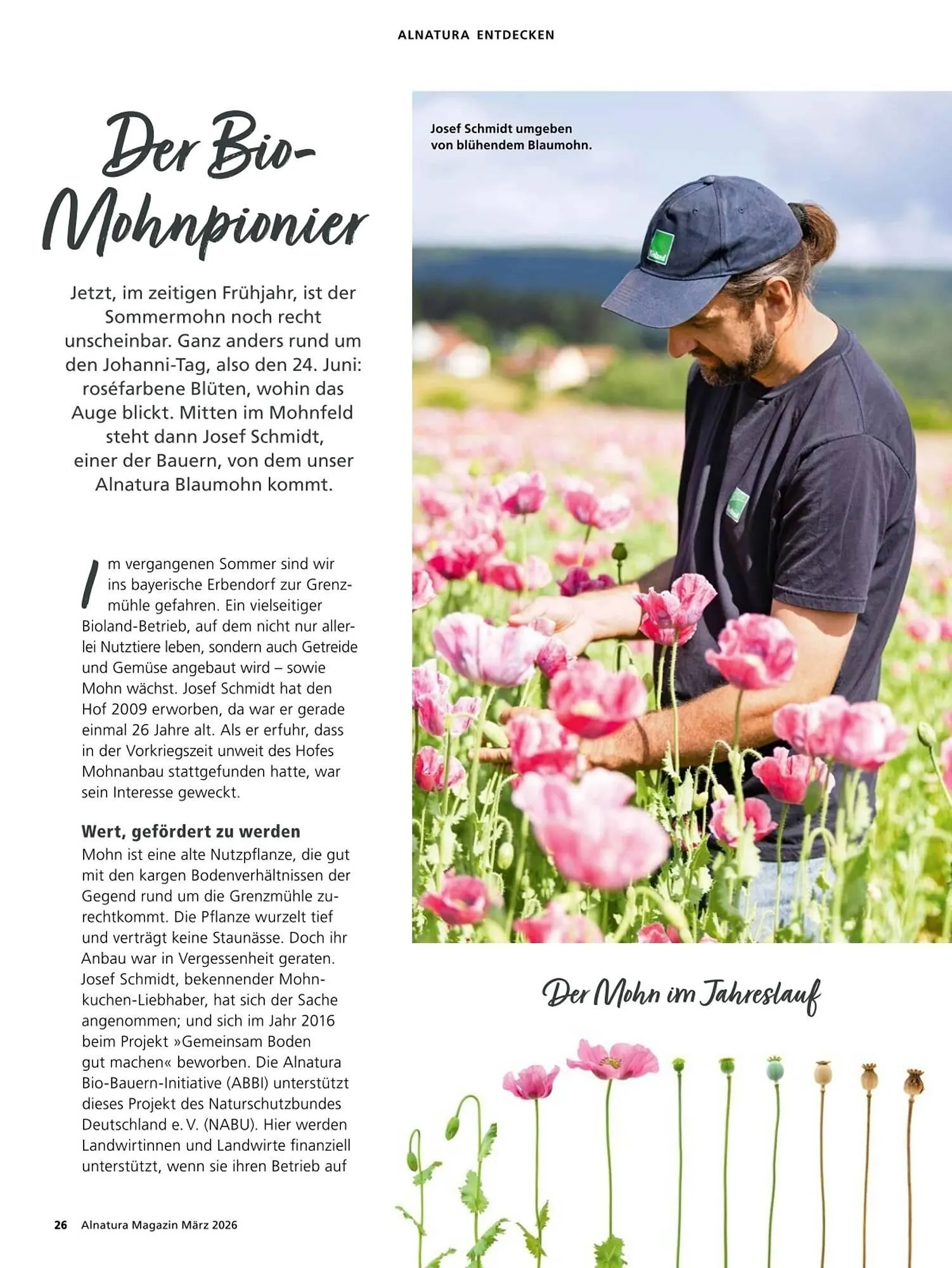 Alnatura Magazin von 4. März bis 1. April 2026 - Prospekt seite 26