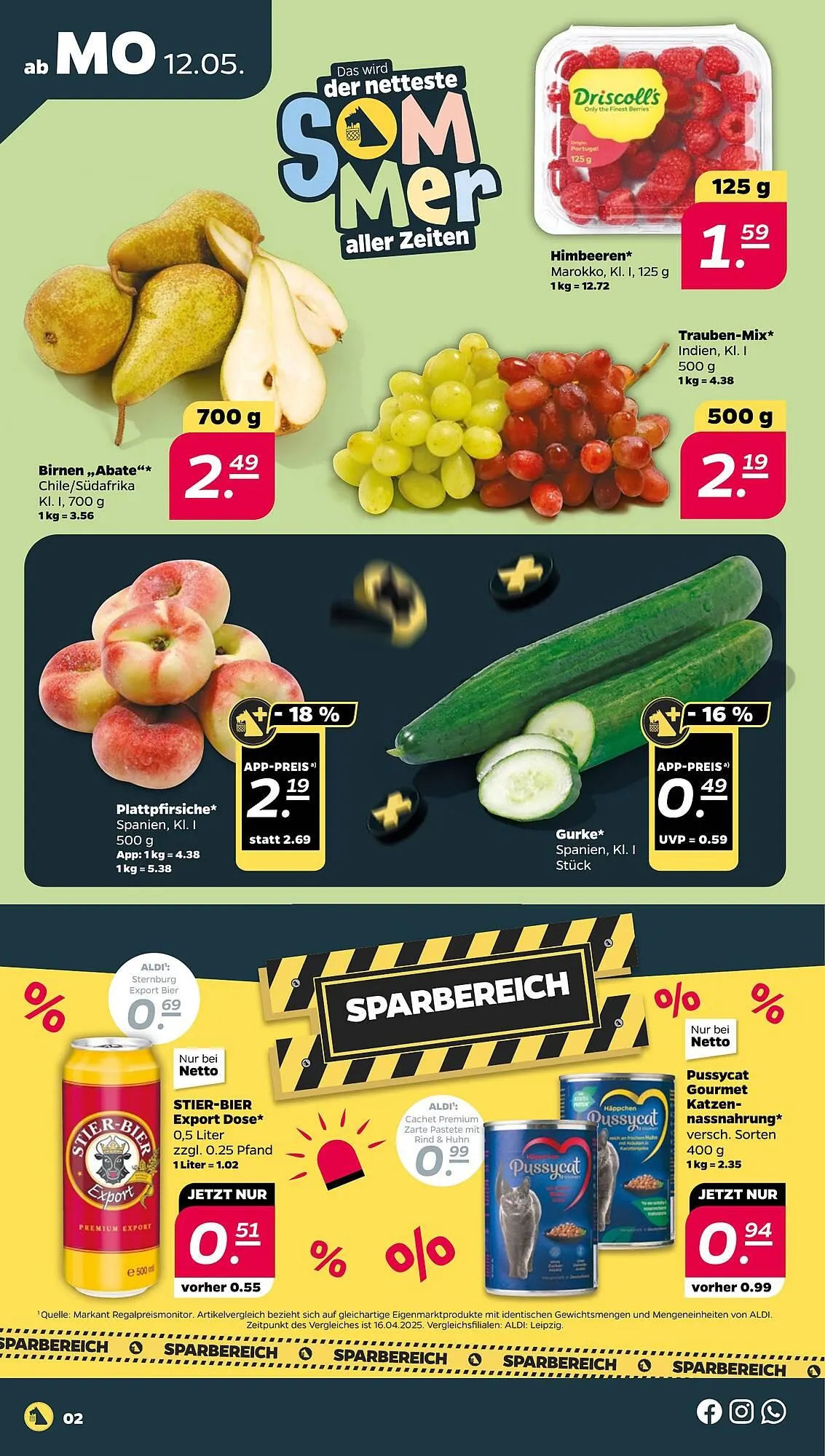 NETTO Prospekt von 12. Mai bis 17. Mai 2025 - Prospekt seite 2