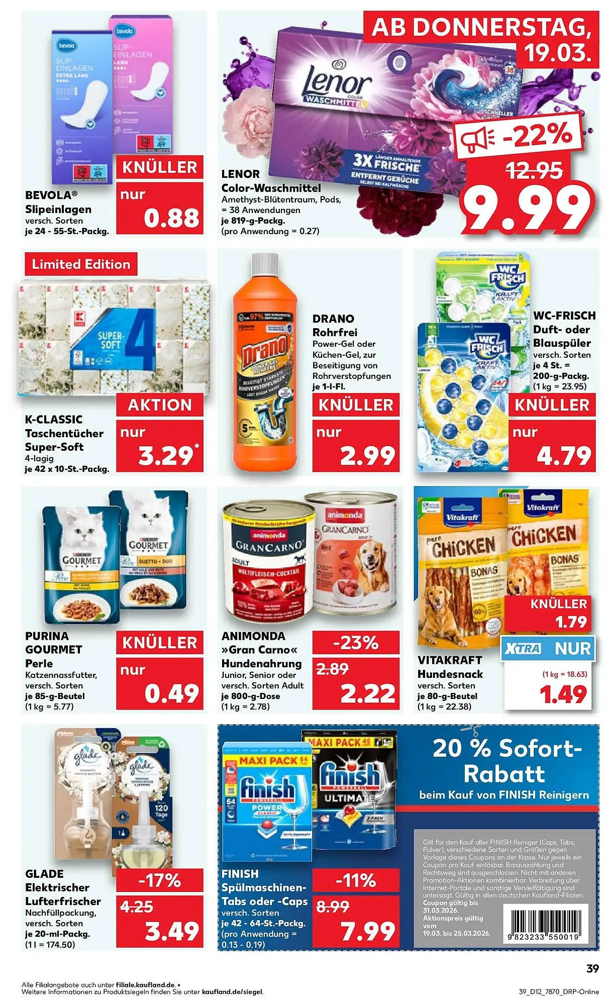 Kaufland Prospekt von 15. März bis 18. März 2026 - Prospekt seite 51
