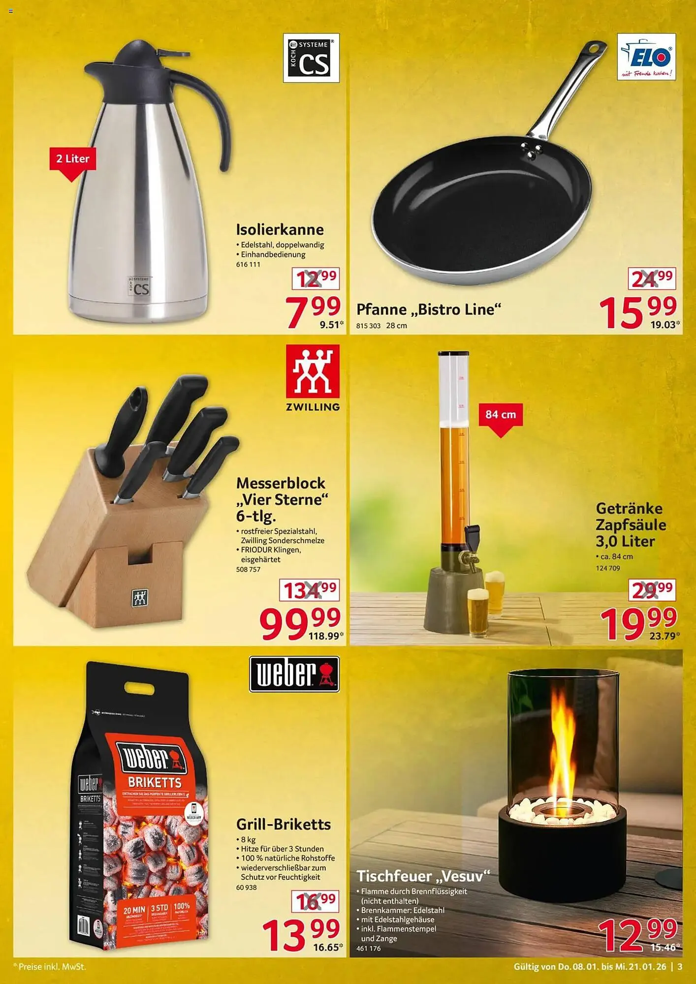 Selgros Prospekt von 8. Januar bis 21. Januar 2026 - Prospekt seite 3