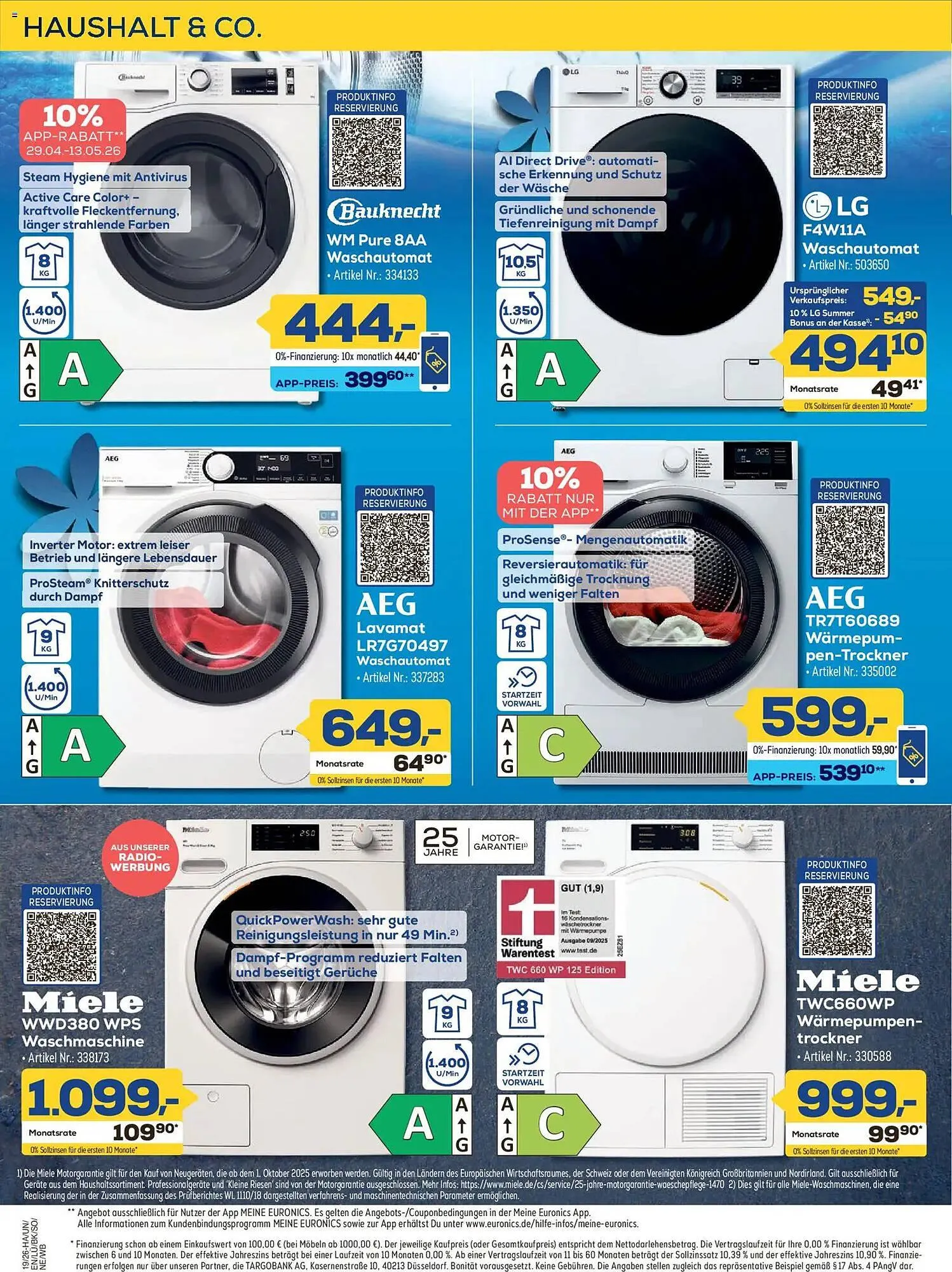 Euronics Berlet Prospekt von 30. April bis 10. Mai 2026 - Prospekt seite 19