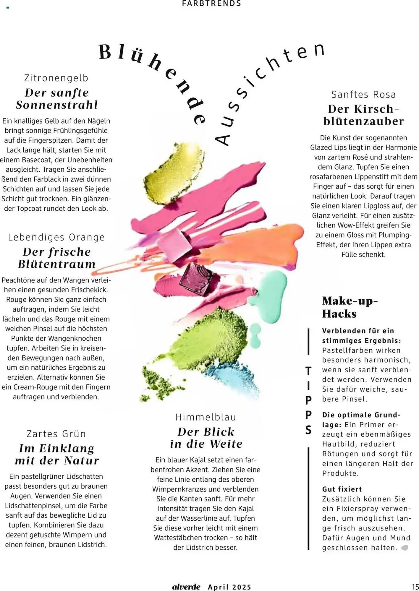 dm drogerie Prospekt von 1. April bis 30. April 2025 - Prospekt seite 15