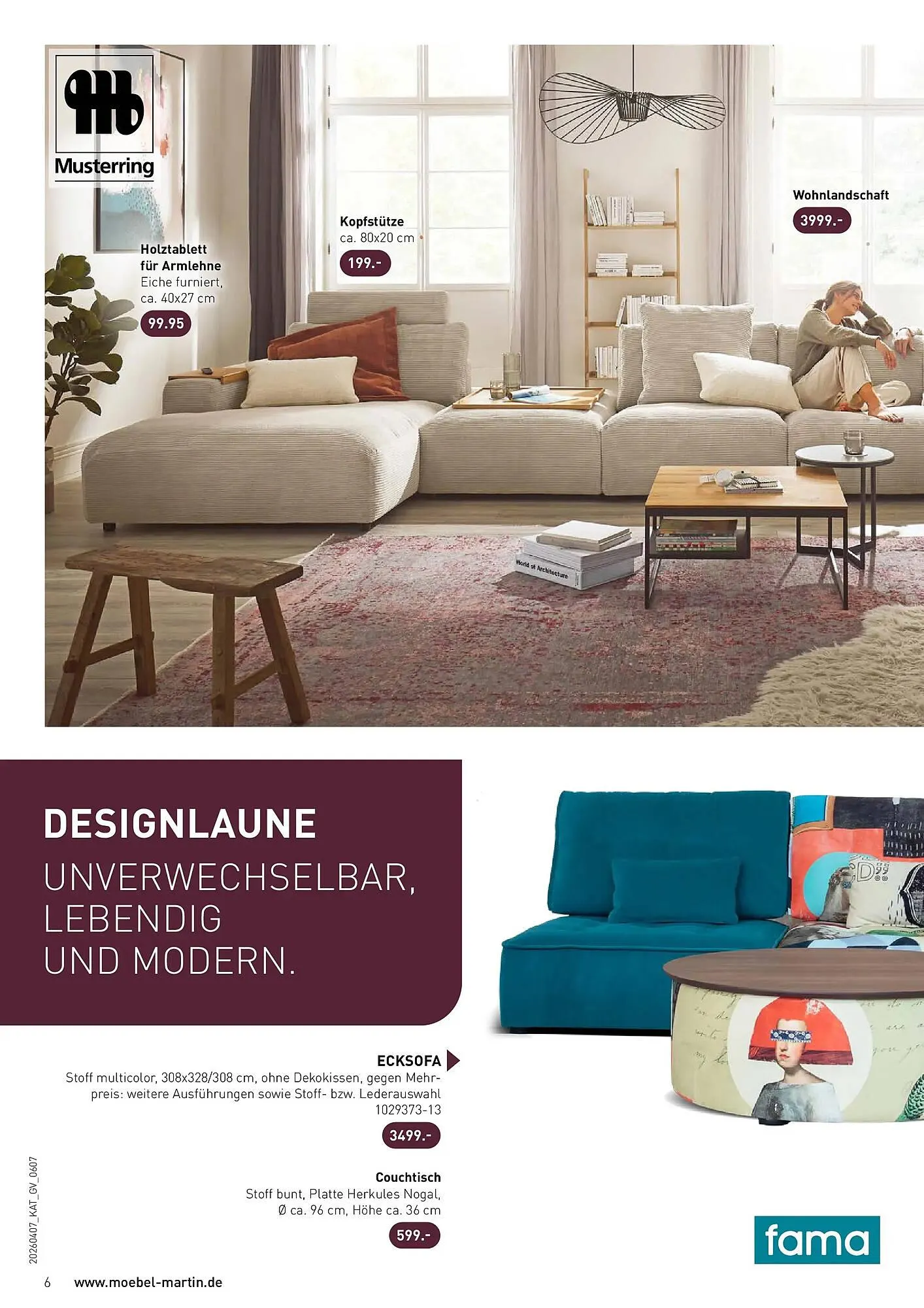 Möbel Martin Prospekt von 6. April bis 31. Mai 2026 - Prospekt seite 6