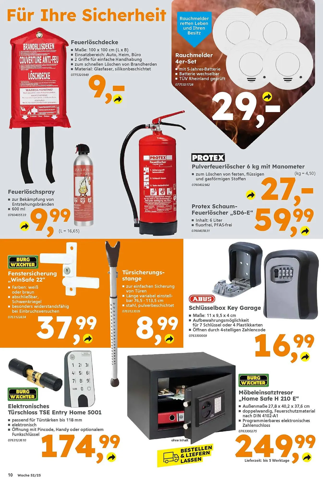 Globus Baumarkt Prospekt von 21. Dezember bis 27. Dezember 2025 - Prospekt seite 10