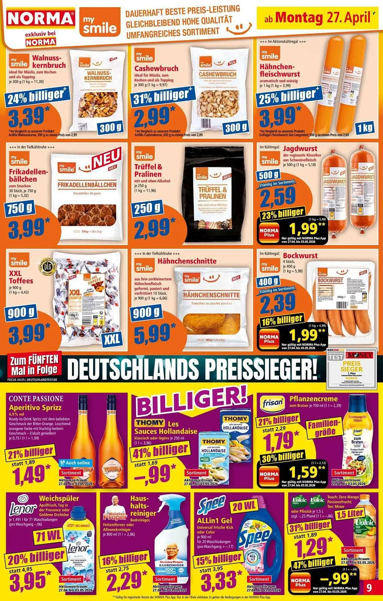 Norma Prospekt von 27. April bis 3. Mai 2026 - Prospekt seite 9
