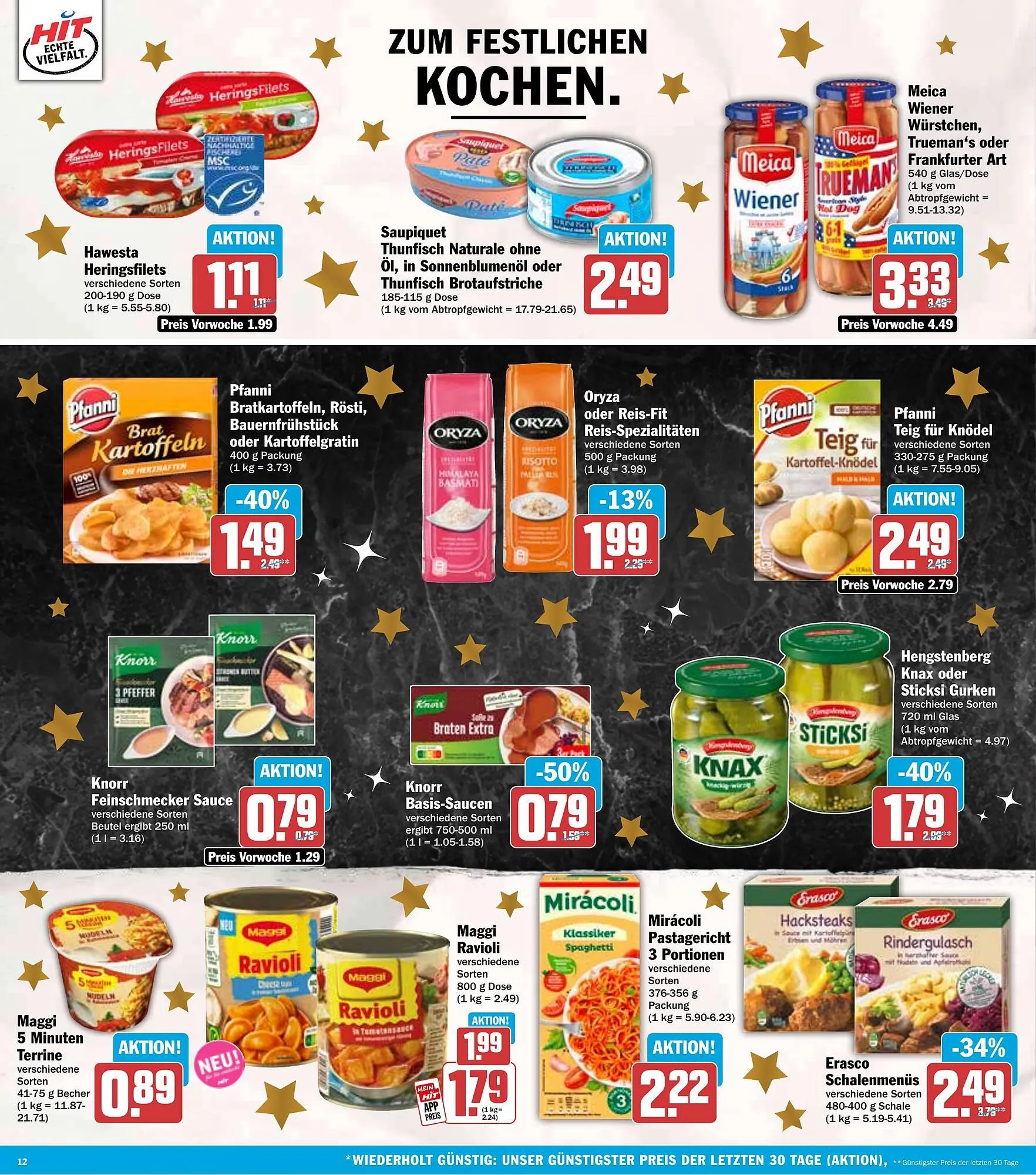 HIT Prospekt von 22. Dezember bis 27. Dezember 2025 - Prospekt seite 12