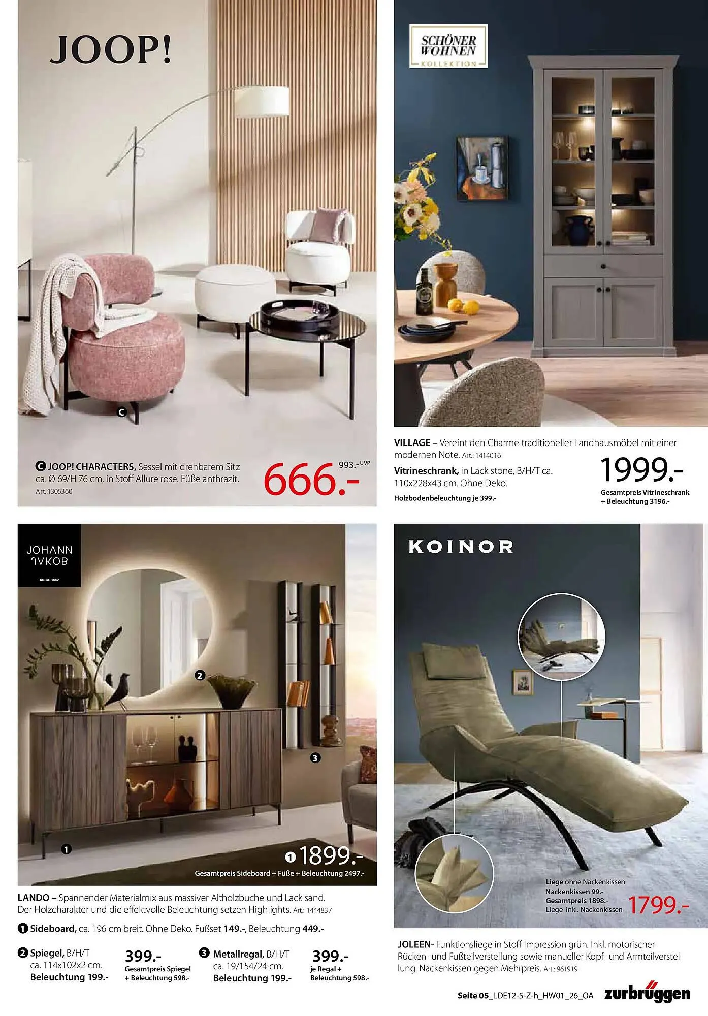 Zurbrüggen Prospekt von 28. Dezember bis 18. Januar 2026 - Prospekt seite 9