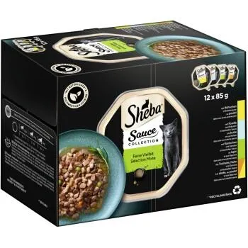 Sheba Multipack Sauce Collection Feine Vielfalt 12x85 g