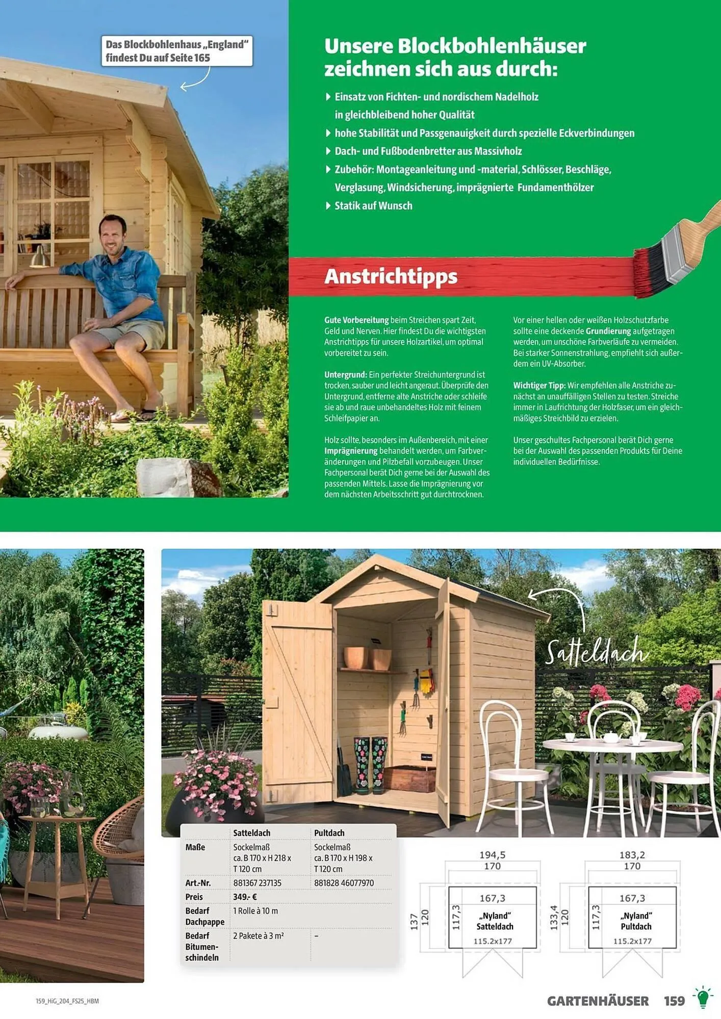 Hagebau Prospekt von 19. September bis 31. Dezember 2025 - Prospekt seite 159