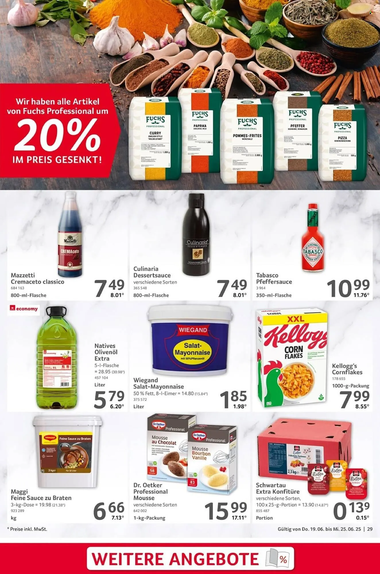 Selgros Prospekt von 19. Juni bis 25. Juni 2025 - Prospekt seite 29