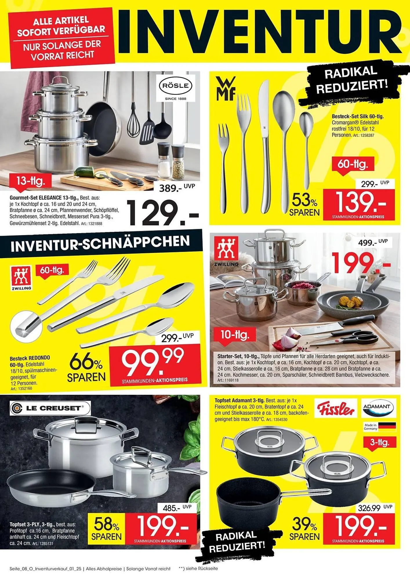 Zurbrüggen Prospekt von 31. Mai bis 6. Juni 2025 - Prospekt seite 8