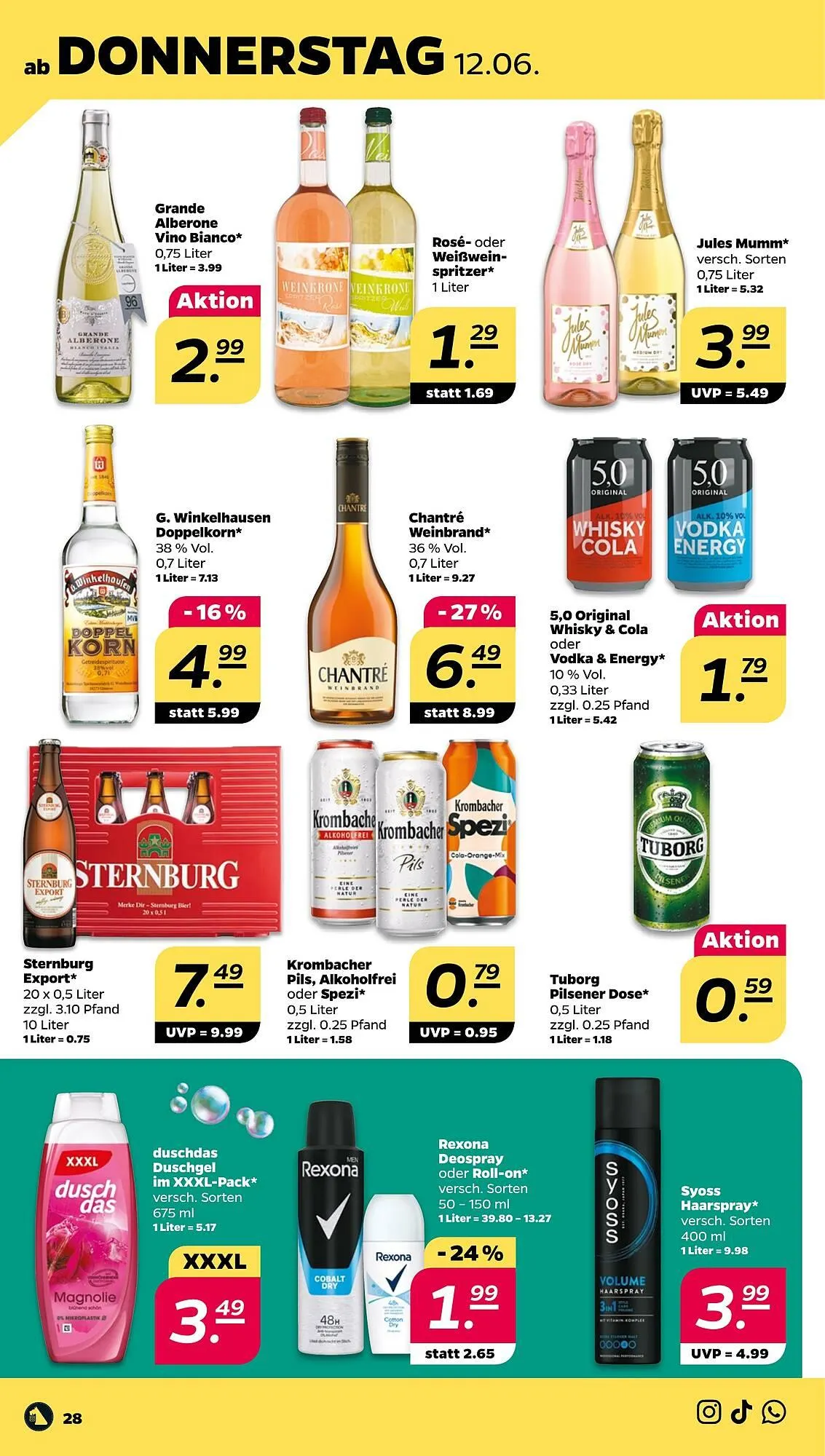 NETTO Prospekt von 10. Juni bis 14. Juni 2025 - Prospekt seite 28