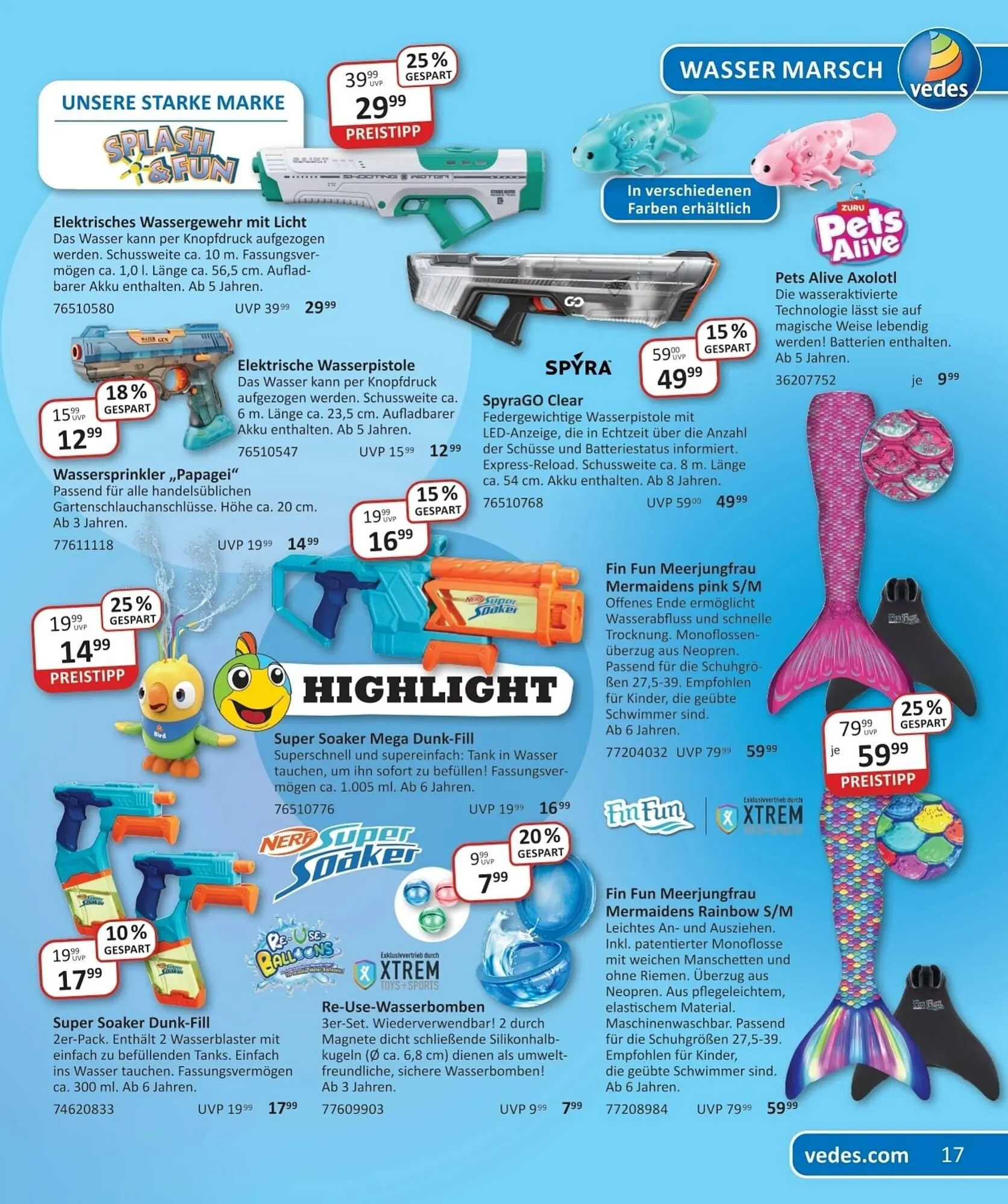 Vedes Prospekt von 5. März bis 1. April 2025 - Prospekt seite 19