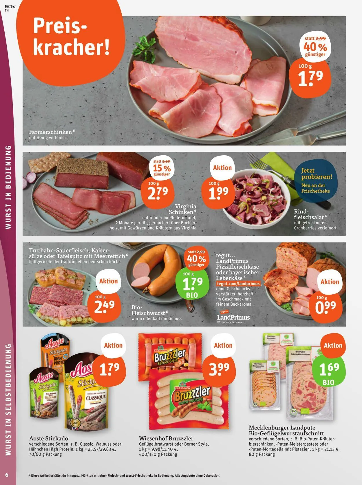 Tegut Aktueller Prospekt von 2. Juni bis 8. Juni 2025 - Prospekt seite 8