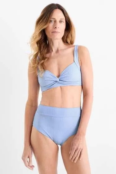 Bikini top - padded - LYCRA® XTRA LIFE™ - ribbed