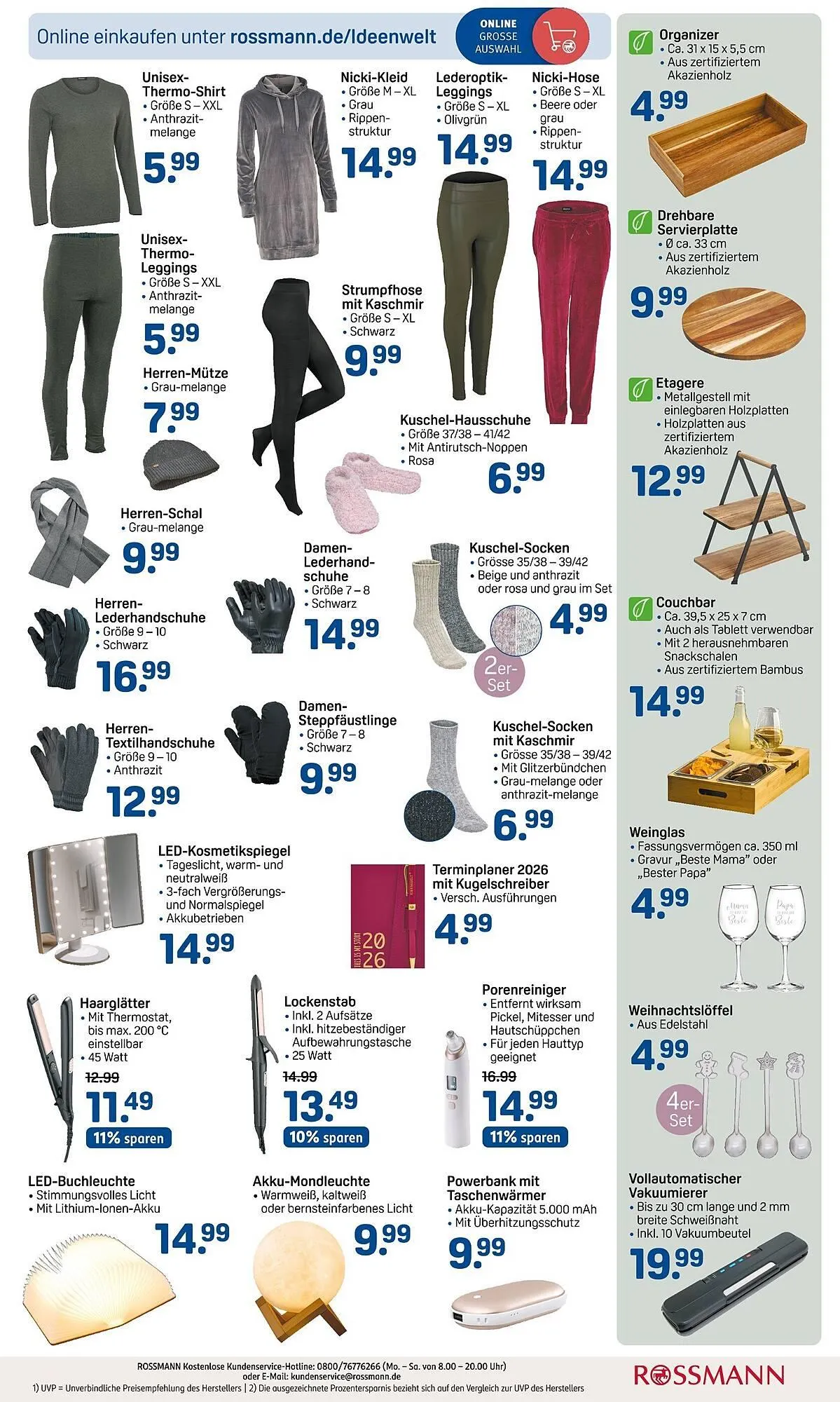 Rossmann Prospekt von 1. Dezember bis 5. Dezember 2025 - Prospekt seite 3