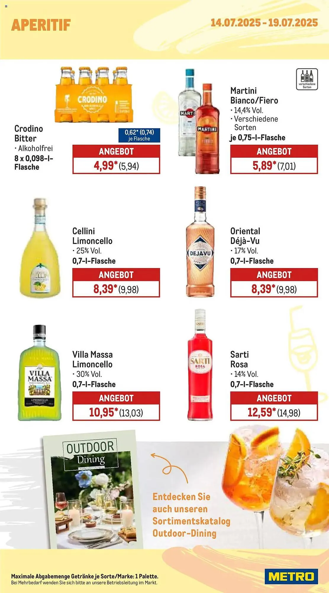 METRO Prospekt von 14. Juli bis 19. Juli 2025 - Prospekt seite 17