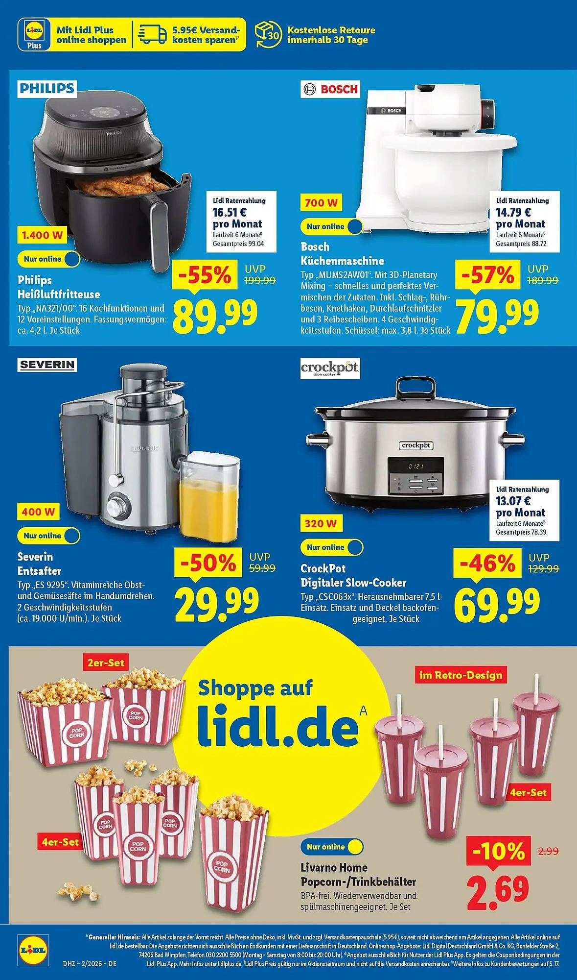 Lidl Prospekt von 4. Januar bis 10. Januar 2026 - Prospekt seite 32