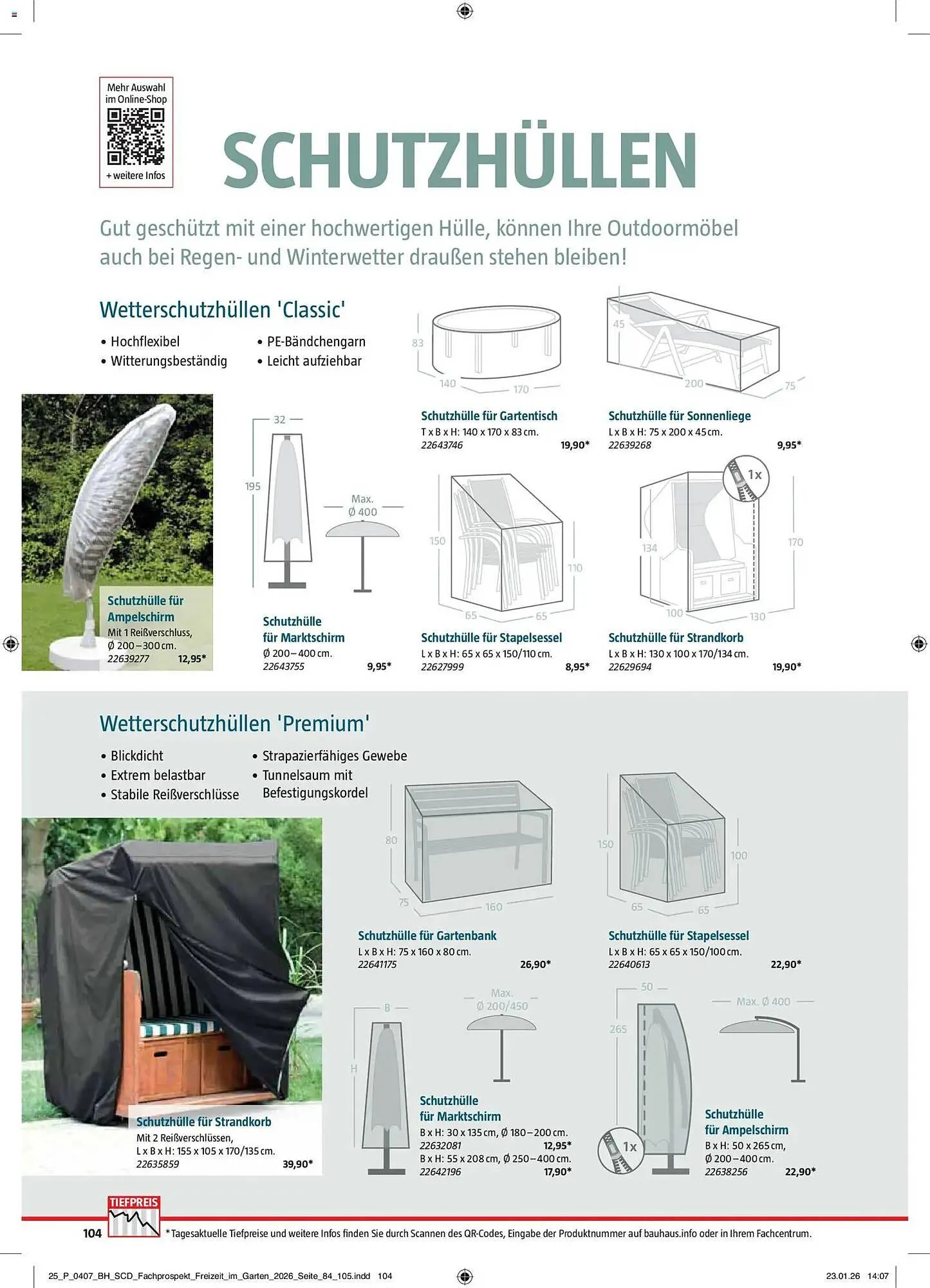 Bauhaus Prospekt von 2. März bis 30. Juni 2026 - Prospekt seite 104