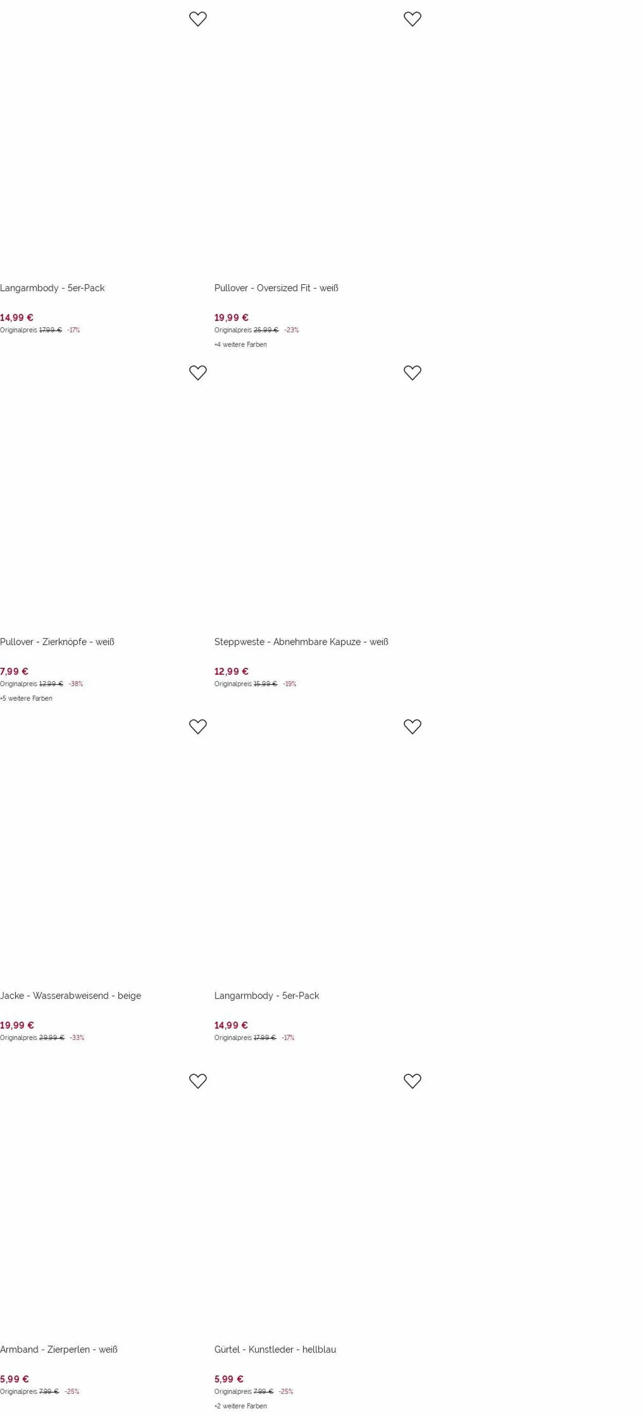 Takko Fashion Aktueller Prospekt von 9. Juni bis 15. Juni 2025 - Prospekt seite 7