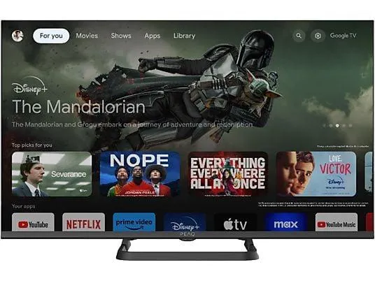 PEAQ PTV 32GF-5024C 32" FHD Google TV (Flat, 32 Zoll / 80 cm, Full-HD, SMART TV)