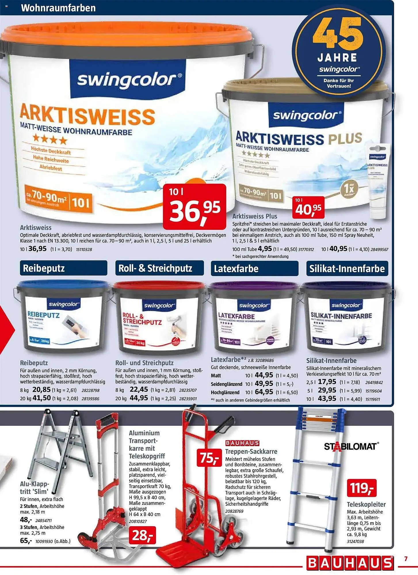 Bauhaus Prospekt von 31. Januar bis 28. Februar 2026 - Prospekt seite 7