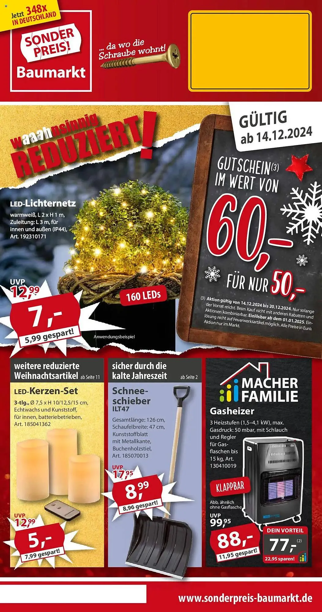 Sonderpreis Baumarkt Prospekt - 1