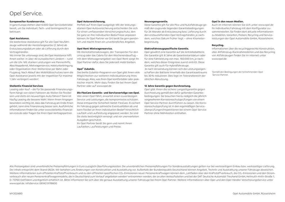 Opel Neuer Frontera von 5. Juli bis 5. Juli 2025 - Prospekt seite 17
