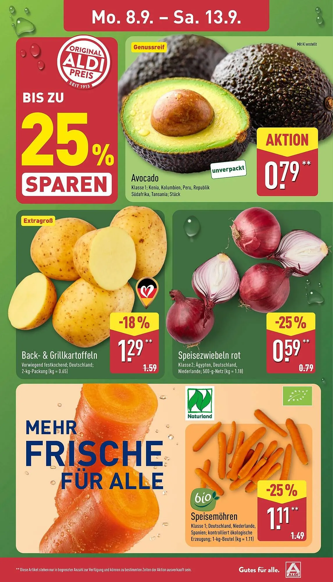 Aldi Nord Prospekt von 8. September bis 13. September 2025 - Prospekt seite 3
