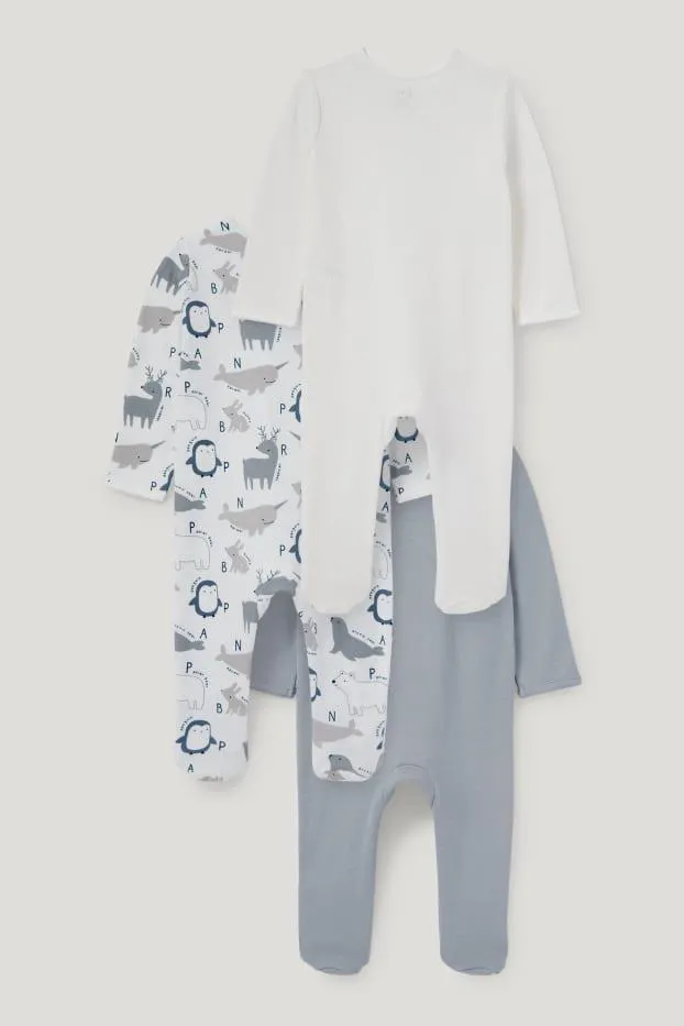 Set van 3 - babypyjama