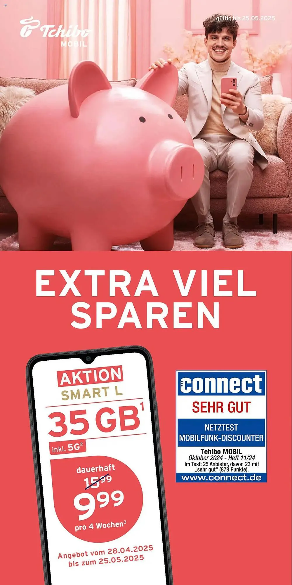 Tchibo Prospekt von 28. April bis 25. Mai 2025 - Prospekt seite 1