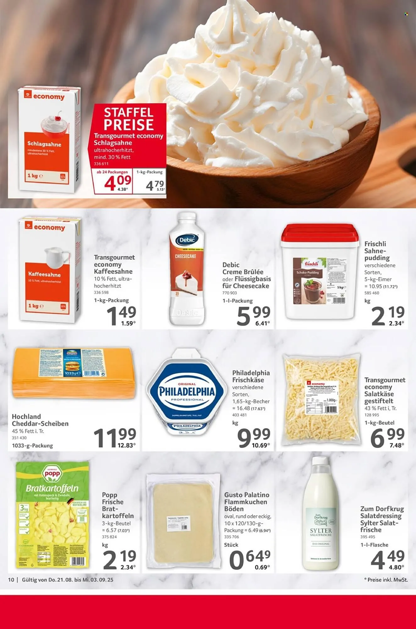 Selgros Prospekt von 21. August bis 3. September 2025 - Prospekt seite 10