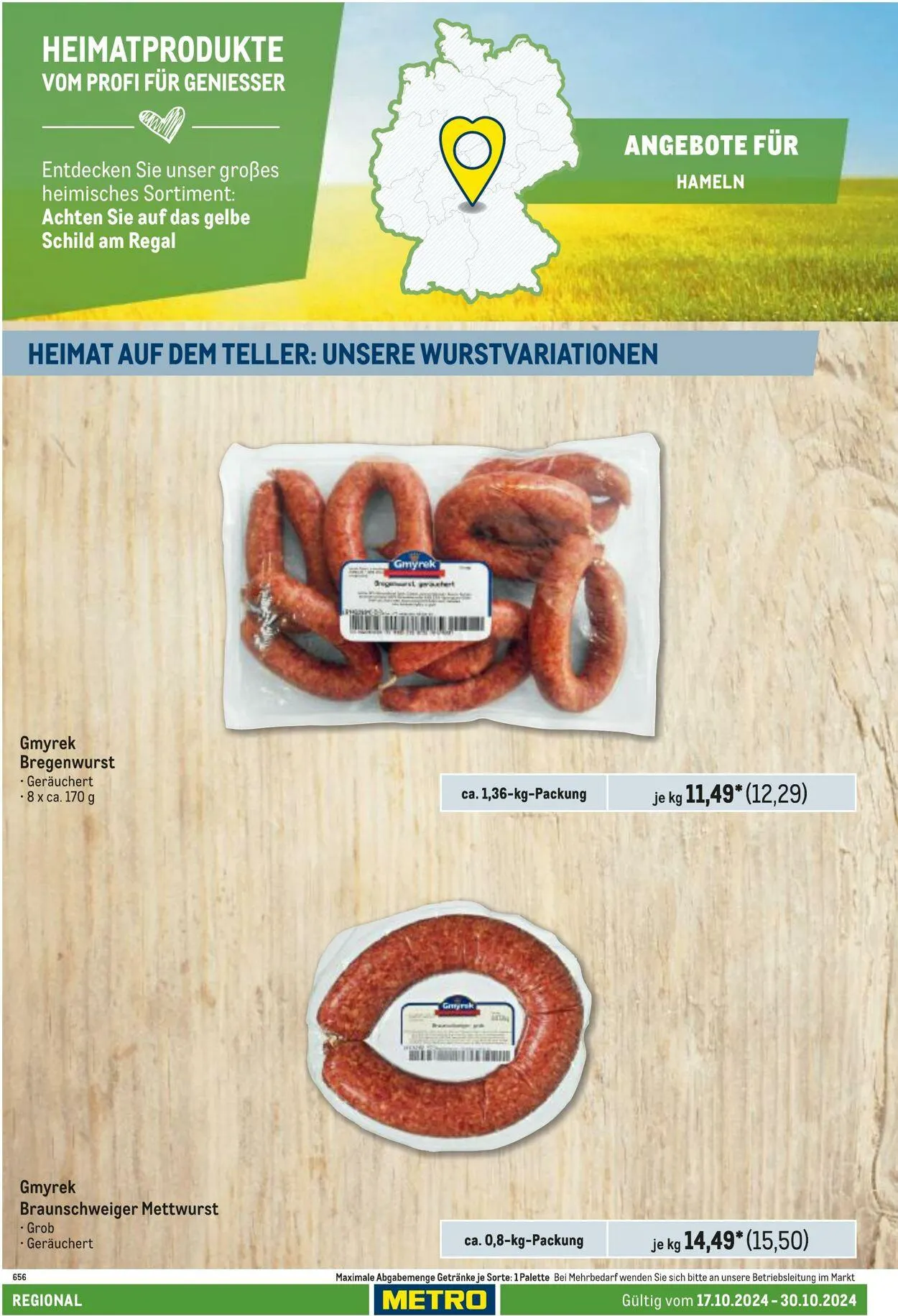Metro Aktueller Prospekt von 10. Juli bis 24. Juli 2025 - Prospekt seite 18