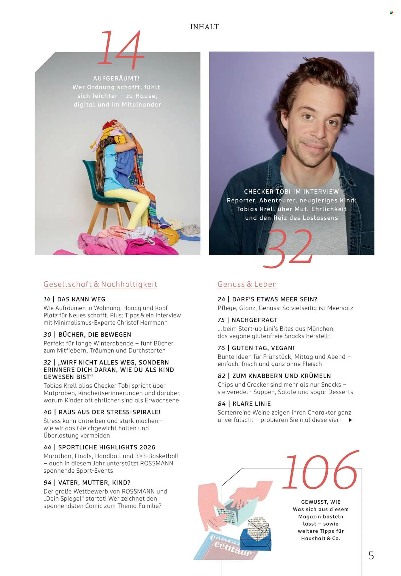 Rossmann Magazin von 1. Januar bis 31. Januar 2026 - Prospekt seite 5