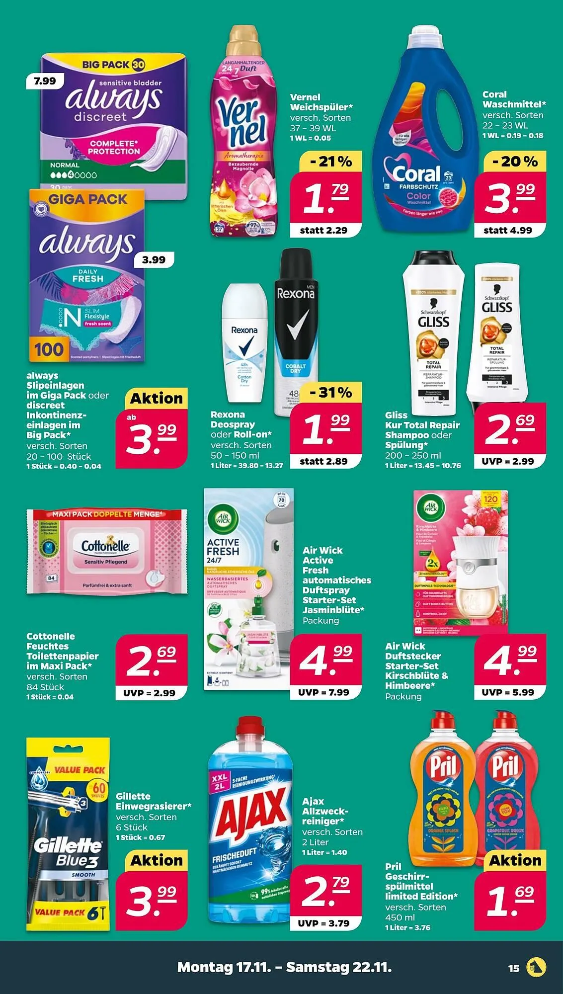 NETTO Prospekt von 17. November bis 22. November 2025 - Prospekt seite 15