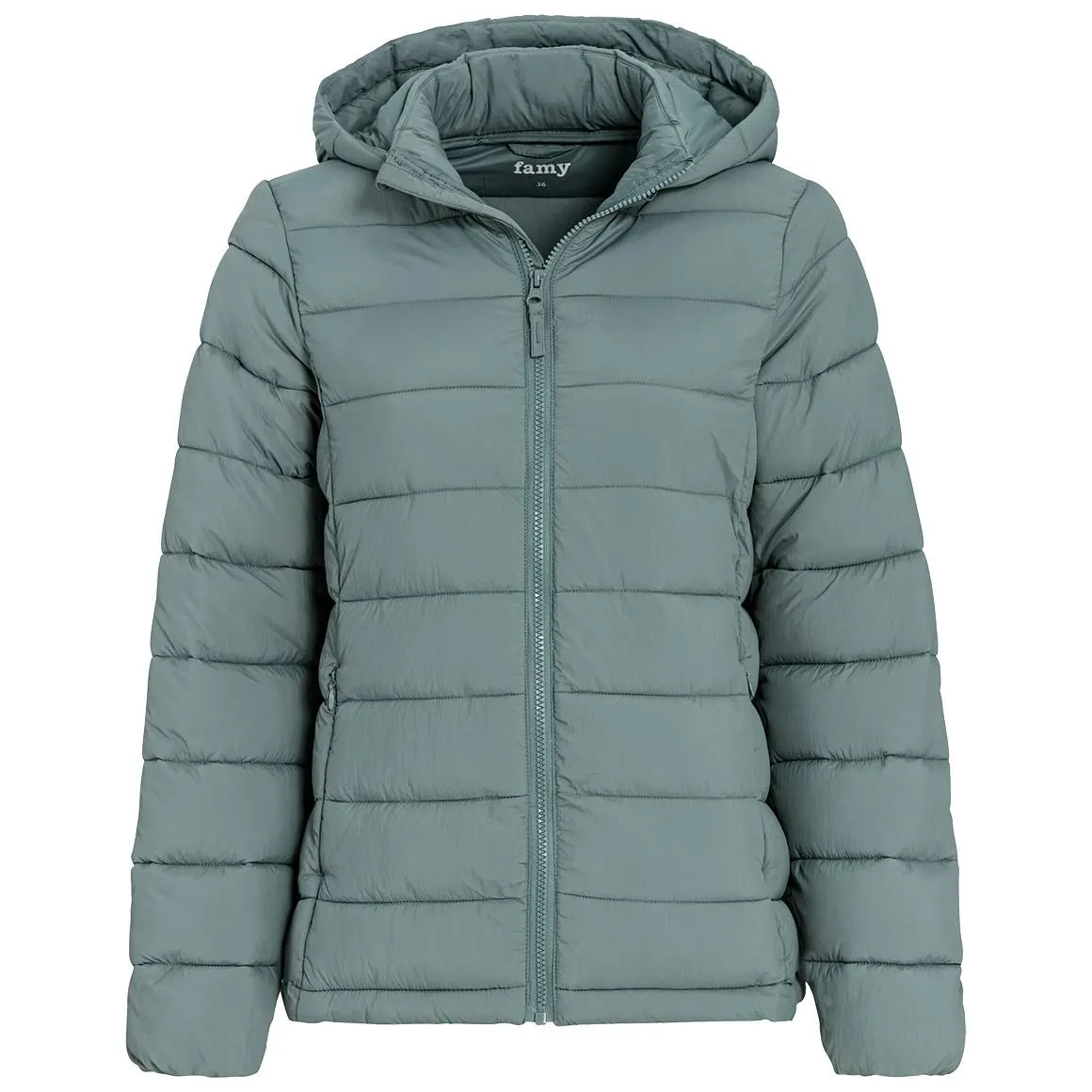 Damen Steppjacke mit abnehmbarer Kapuze
