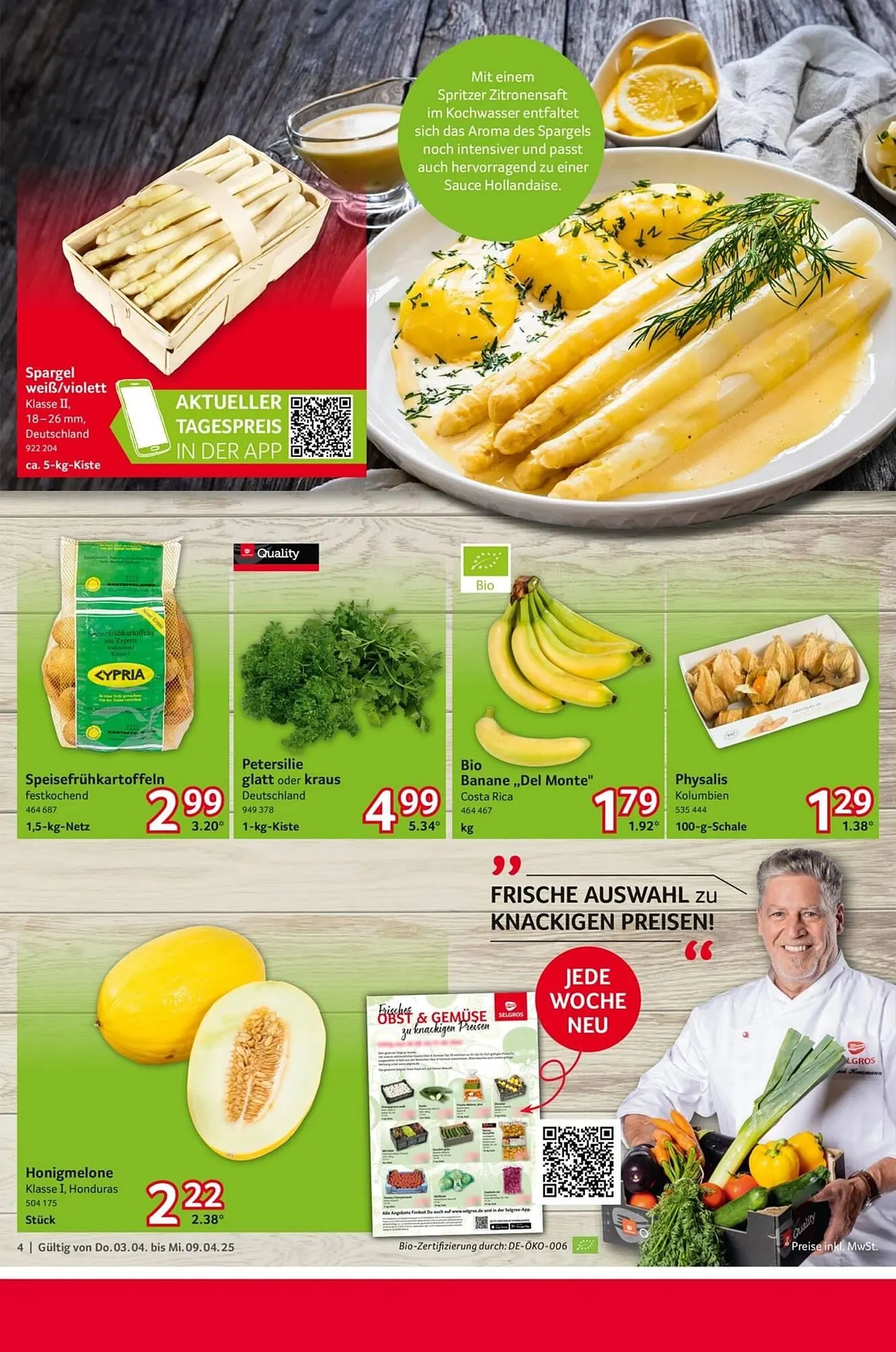 Selgros Prospekt von 3. April bis 10. April 2025 - Prospekt seite 4