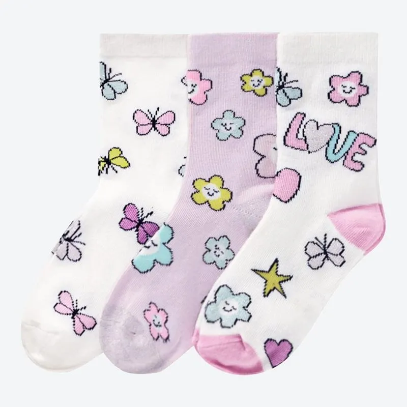 Kinder-Socken, 3er-Pack