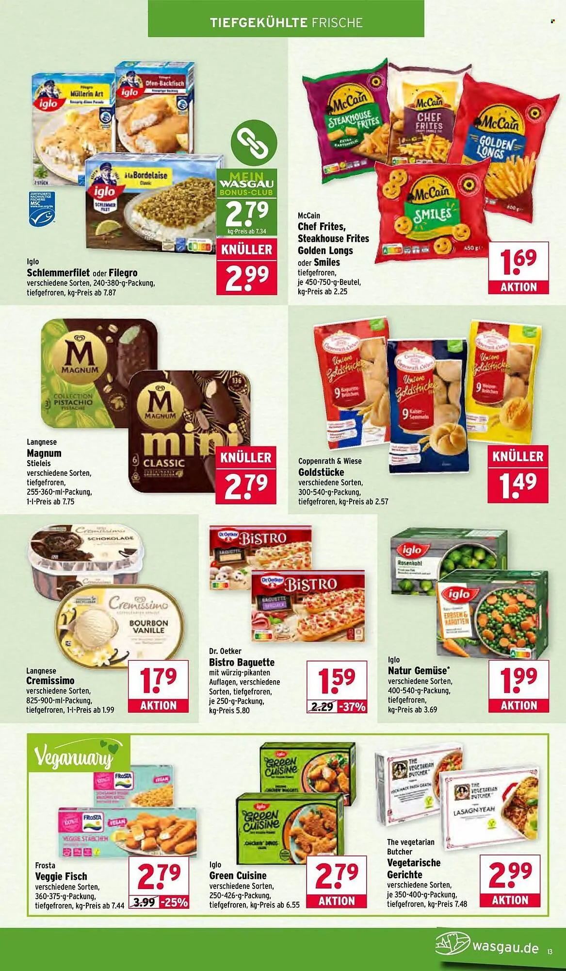 Wasgau Prospekt von 12. Januar bis 17. Januar 2026 - Prospekt seite 13