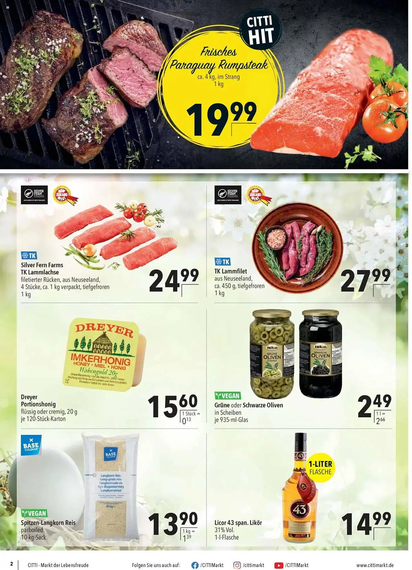 CITTI Markt Prospekt von 26. März bis 8. April 2025 - Prospekt seite 2