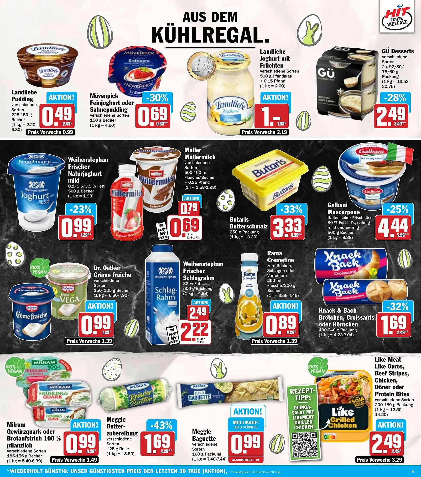 Hit Prospekt von 14. April bis 19. April 2025 - Prospekt seite 9