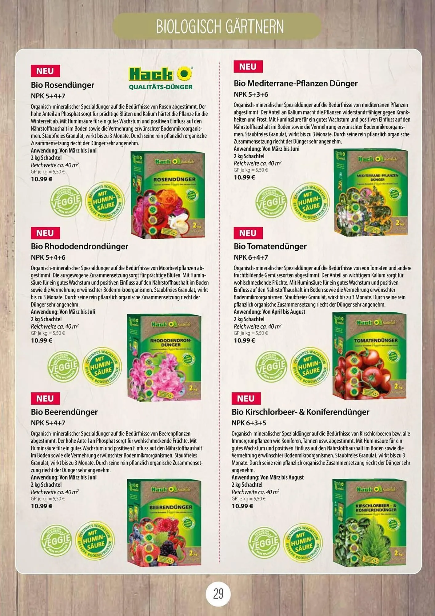 Kiebitzmarkt Prospekt von 16. April bis 31. August 2025 - Prospekt seite 29